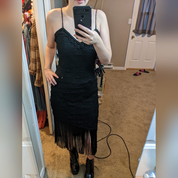 90s fringed dress - Picture 7 of 7